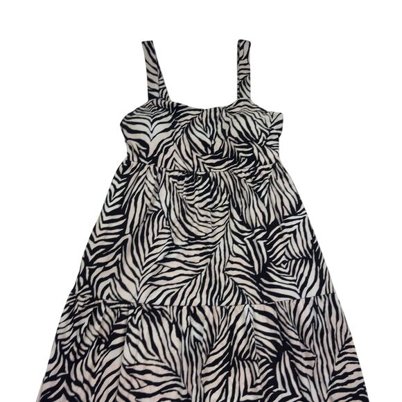 Soma Wknd Animal Print Super Soft Comfy Stretchy Flowy Maxi Dress Women's Size S - Picture 2 of 8